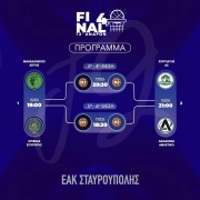 🏀 Ξεκινάει το Final 4 της Γ2 κατηγορίας Ε.ΚΑ.Σ.Θ.