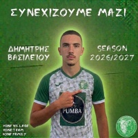 ⚽️ Ανανέωση συνεργασίας με τον Δημήτρη Βασιλείου