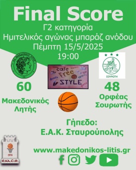 🏀 Νικήσαμε και φύγαμε για τελικό