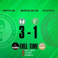 ⚽️ Ήττα από τον Παύλο Μελά